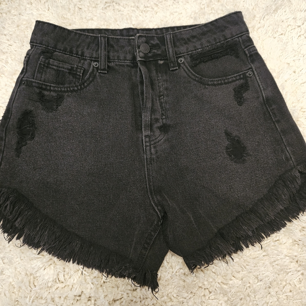 Wild Fable Charcoal Denim Shorts